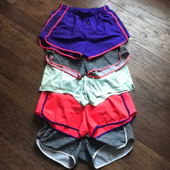 PINK Victoria's Secret Pants - Lot of 5 VS Victoria's Secret workout shorts!!